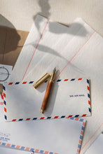 Load image into Gallery viewer, California Redwood & Brass Fountain Pen